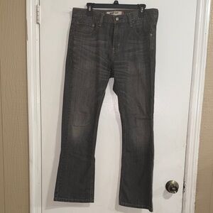 Levi's Men's Dark Gray Bootcut Jeans